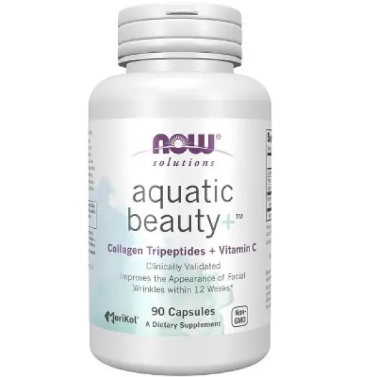 Aquatic Beauty+ by Now Foods  -  90 Capsule image {1}
