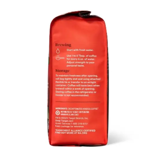 House Blend Medium Roast Ground Coffee - Decaf - 12oz - Good & Gather&trade; image {1}