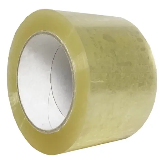 UOFFICE Clear Acrylic Tape 3" x 110 Yds, 1.7 Mil, 24 Rolls/Case image {7}