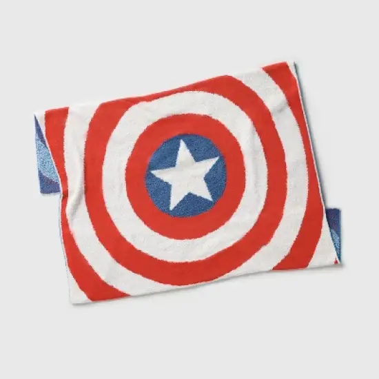 Marvel Captain America Shield Knit Kids' Throw Blanket - The Marvel Collection by Pillowfort&trade; image {4}