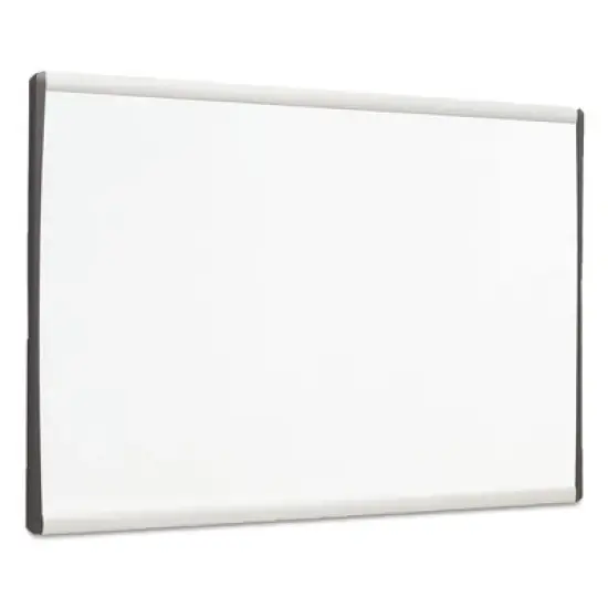 Quartet ARC Frame Cubicle Magnetic Dry Erase Board, 14 x 11, White Surface, Silver Aluminum Frame image {1}