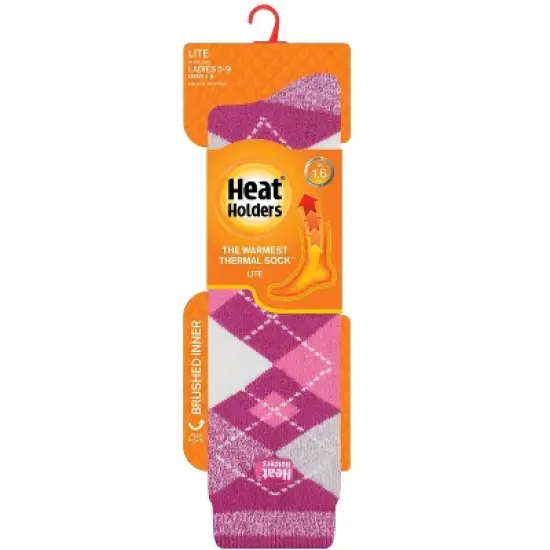 Women's Long Argyle LITE&trade; Socks image {1}