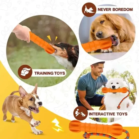 Allforpaws Dog Toy Interactive Floating stick Dog Toy, Made of TPR image {3}