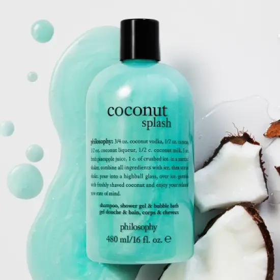 philosophy Coconut Splash Shampoo + Shower Gel & Bubble Bath - 16 fl oz - Ulta Beauty image {5}