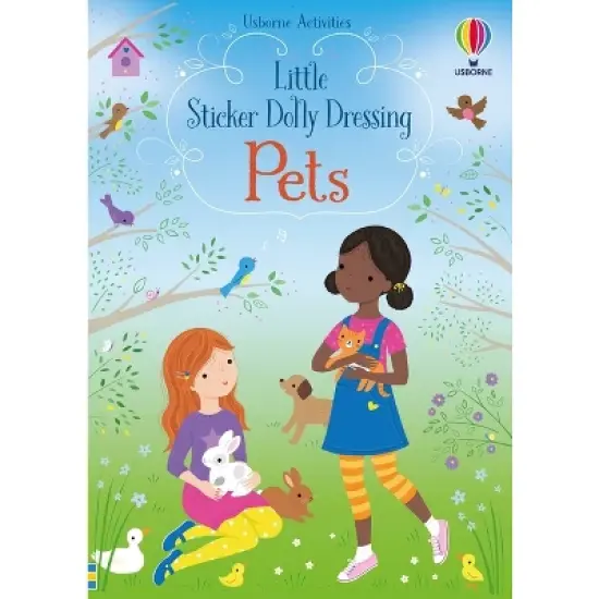 Little Sticker Dolly Dressing Pets - by  Fiona Watt (Paperback) image {2}
