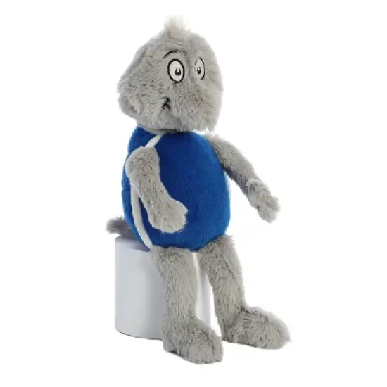Aurora Dr. Seuss 12" Yertle The Turtle Grey Stuffed Animal image {2}