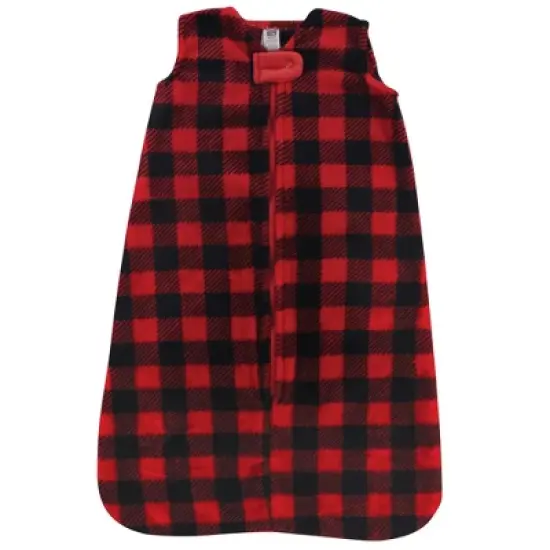 Hudson Baby Plush Sleeping Bag, Sack, Blanket, Buffalo Plaid image {2}