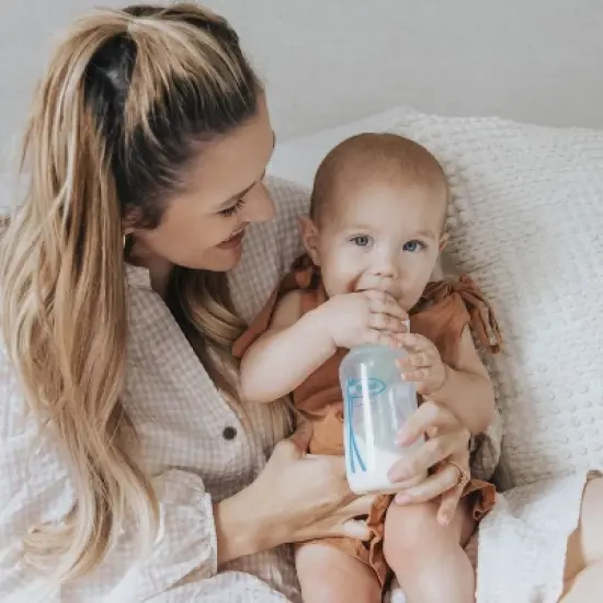 Dr. Brown's Anti-Colic Wide-Neck Options+ Baby Bottle 0m+ - 9oz/3pk image {14}