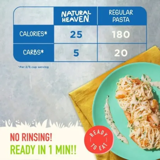 Natural Heaven Hearts of Palm Angel Hair image {1}