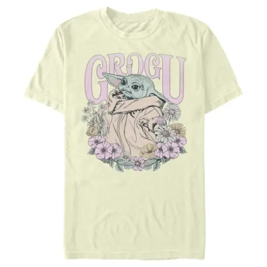 Men's Star Wars The Mandalorian Grogu Flower Child T-Shirt image {3}