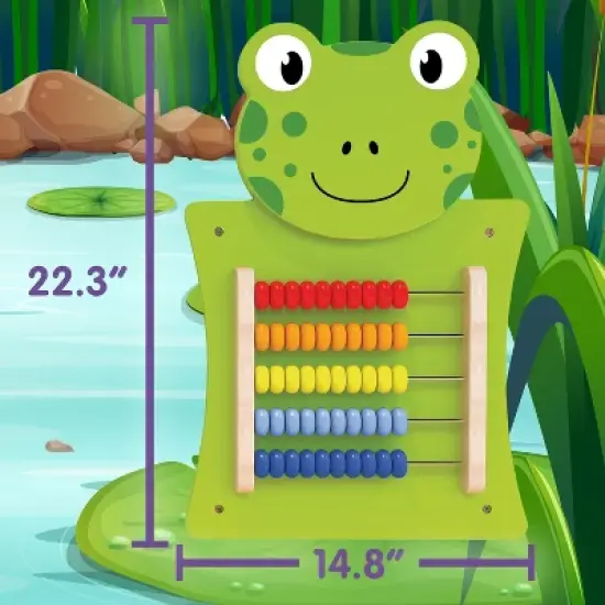 Learning Advantage Frog Activity Wall Panel image {1}