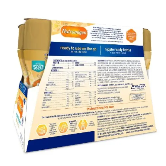 Enfamil Nutramigen Hypoallergenic Ready to Feed Infant Formula - 8 fl oz Each/6ct image {1}