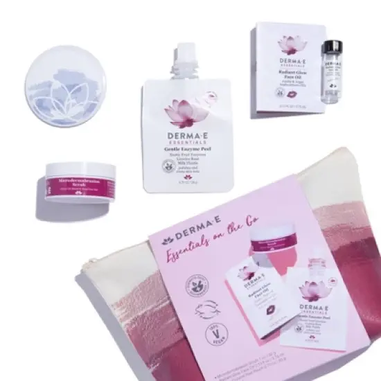 derma e Essentials on the Go Skincare Gift Set - 1.83oz/3pc image {2}