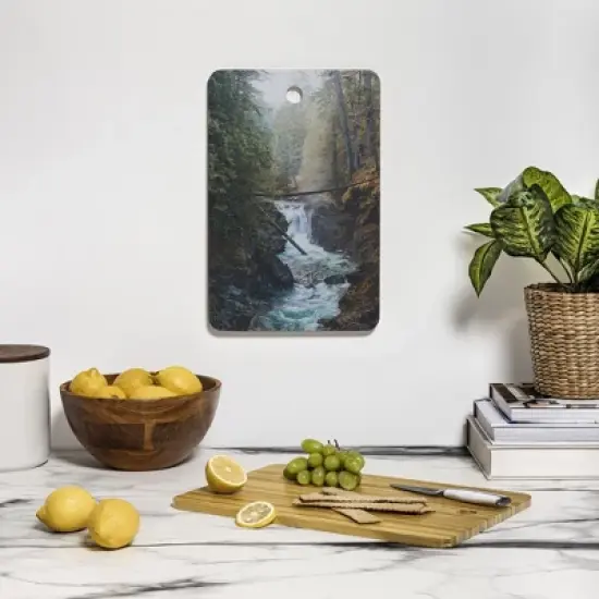 Luke Gram Little Qualicum Falls Cutting Board Rectangle - Deny Designs image {2}