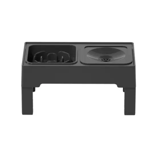 Els Pet 2L 2-in-1 Elevated Feeding Station Slow Feeding and Floating Dog and Cat Bowl image {1}