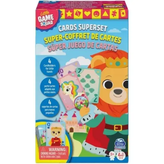 Spin Master 6059529 Little Game Squad Card Deck Super Set image {1}