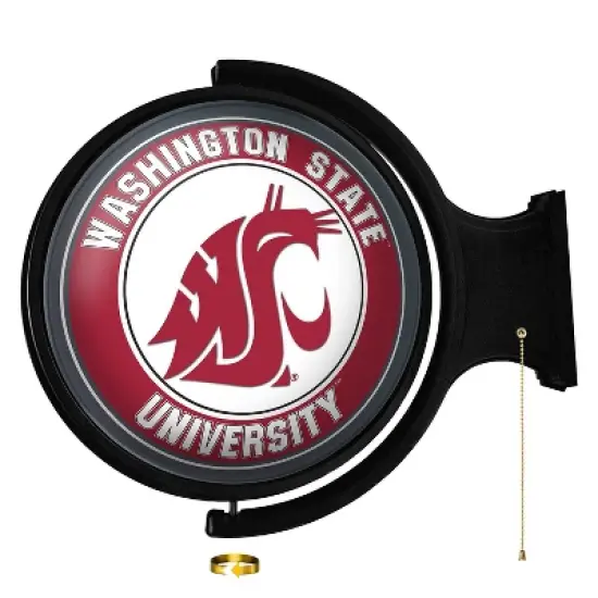 University Original Round Rotating Lighted Wall Sign image {96}