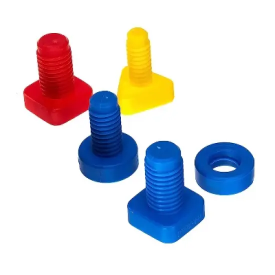 Miniland Educational Nuts & Bolts School Activity Set, 24-Piece Set image {2}