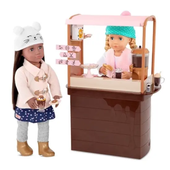 Our Generation Hot Chocolate Stand for 18" Dolls - Choco-tastic image {1}