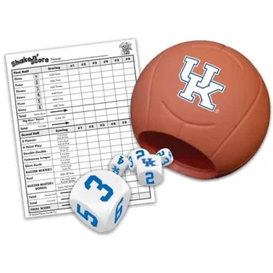 MasterPieces Officially Licsenced NCAA Kentucky Wildcats Shake N' Score Dice Game for Age 6 and Up image {2}