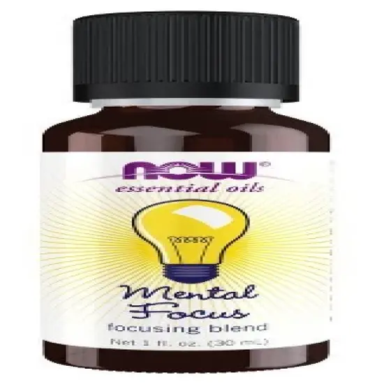 Mental Focus Oil Blend by Now Foods  -  1 fl oz Oil image {3}