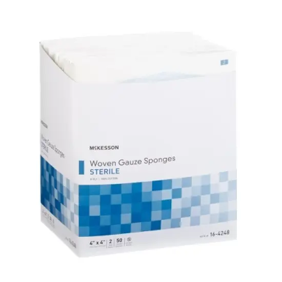 McKesson Woven Gauze Sponges, Sterile, 8-Ply image {5}