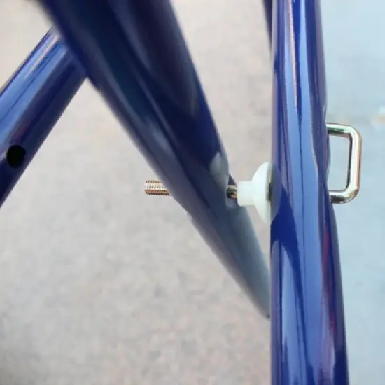 JANSNO A-Frame Metal Swing Set with Slide image {3}