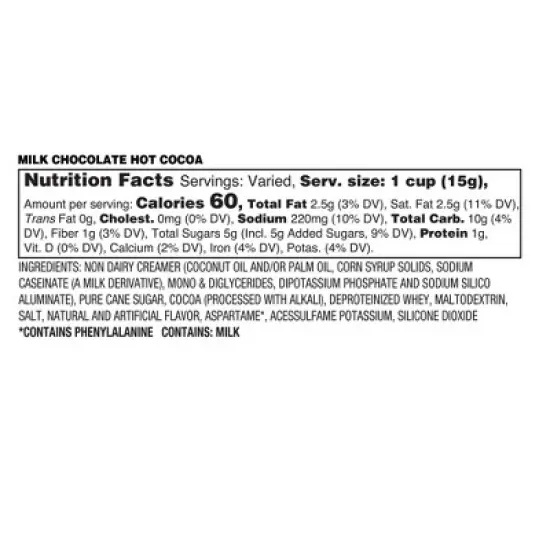 Mucho Gusto Milk Chocolate Hot Cocoa Flavored Pods,Compatible Keurig 2.0,40 Ct image {2}