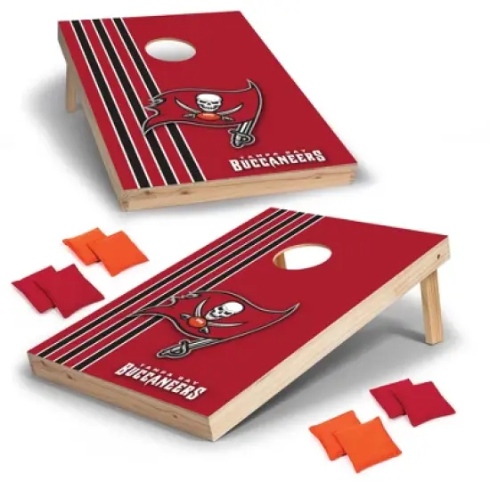 NFL Tampa Bay Buccaneers 2'x3' Wood Cornhole Set image {7}