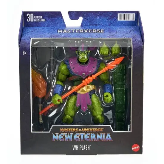 Masters of the Universe New Eternia Whiplash Action Figure image {1}