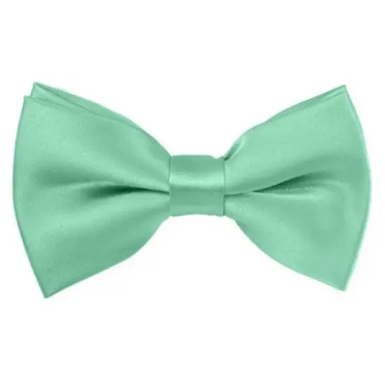 Men's Solid Color 2.5 W And 4.5 L Inch Pre-Tied adjustable Bow Ties image {46}