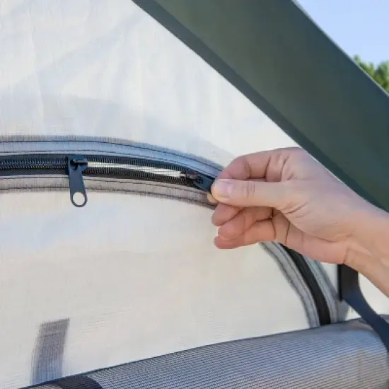 Miracle-Gro 48"x72" Greenhouse White & Green image {4}