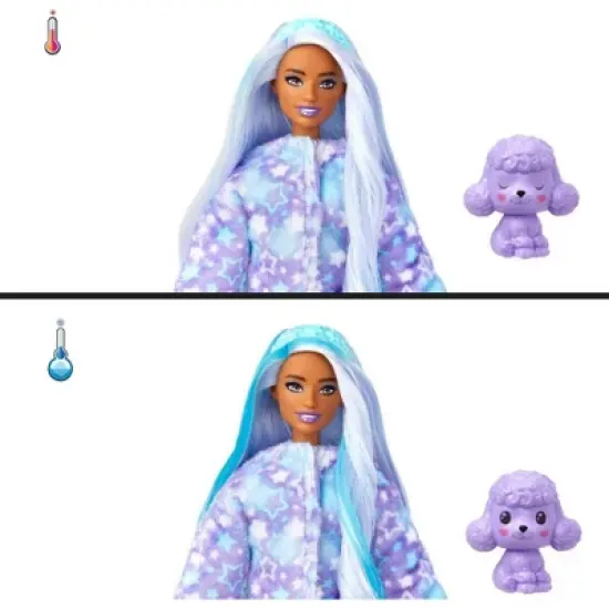 Barbie Cutie Reveal Cozy Cute Tees Series Poodle Doll image {3}