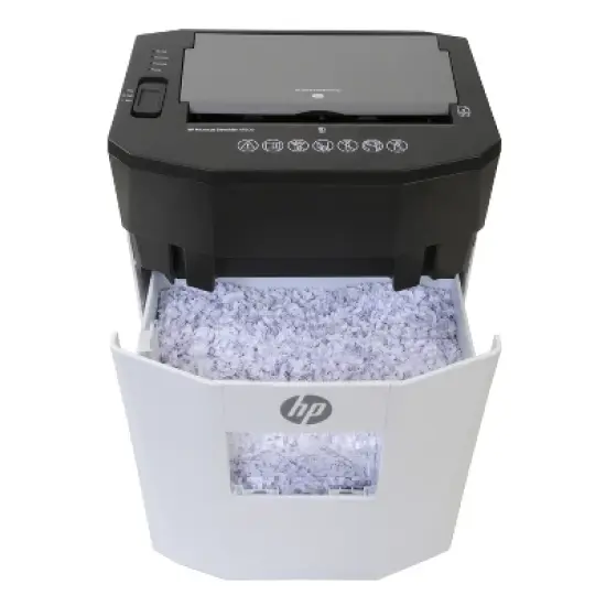 HP Inc. AF809 80-Sheet Microcut Auto-Feed Shredder in White image {8}