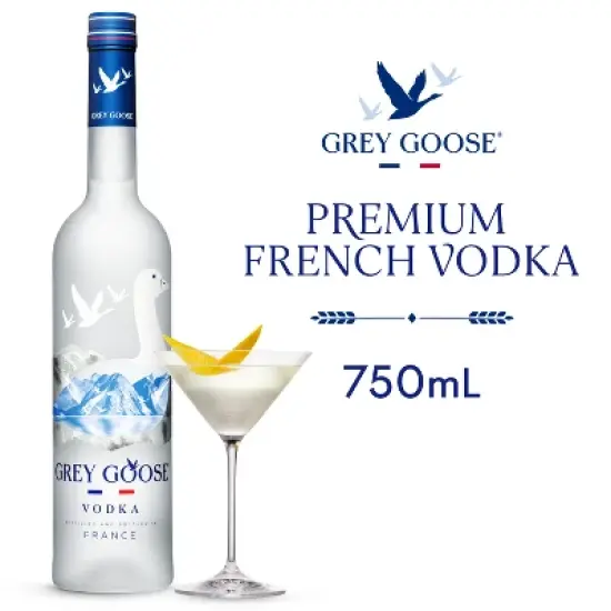 Grey Goose Vodka - 750ml Bottle image {7}