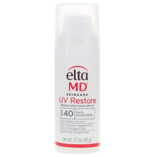 EltaMD UV Restore Broad Spectrum SPF 40 Face Sunscreen 1.7 oz image {8}
