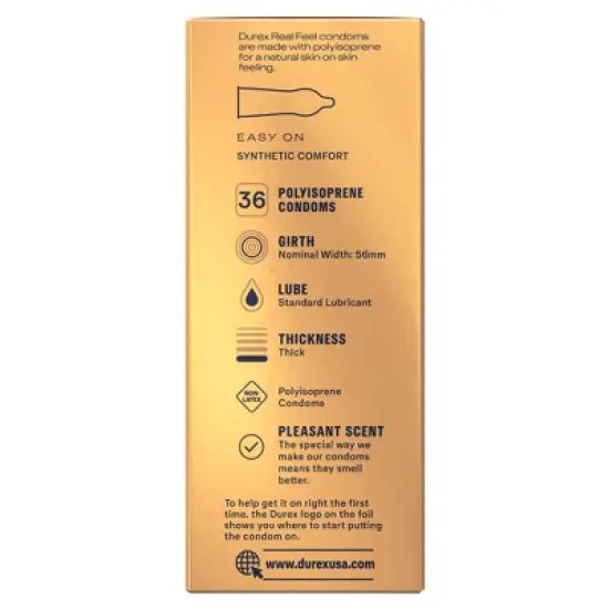 Durex Real Feel Value Pack - 36ct image {8}