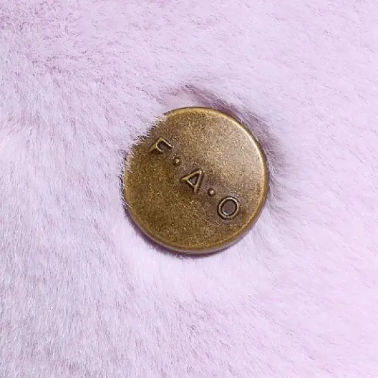 FAO Schwarz 13" Purple Unicorn Glow in the Dark Toy Plush image {9}