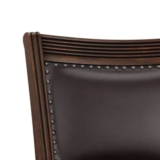 Lockefield Wood Swivel Counter Height Barstool - Hillsdale Furniture image {10}