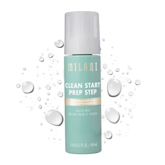 Milani Clean Start Prep Step Hypochlorous Acid Facial Mist - 2.03 fl oz image {9}