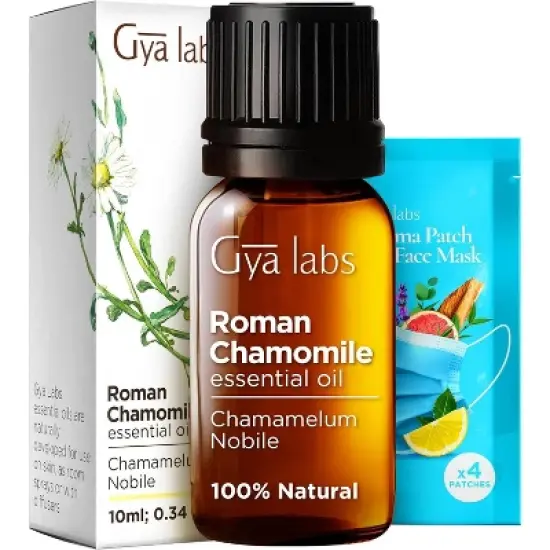 Gya Labs Roman Chamomile Essential Oil- 0.34 Fl Oz - image {6}