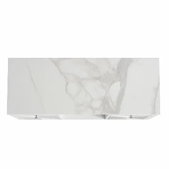 42" Wine Cabinet with Textured Patterns and Marbling Pattern Countertop - Festivo image {8}