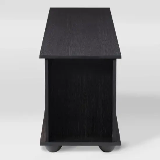 Bakersfield TV Stand for TVs up to 80" Black - CorLiving image {3}