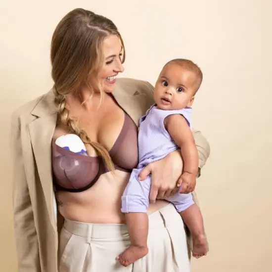 Lansinoh Hands-Free Lightweight & Portable Wearable Breast Pump image {9}