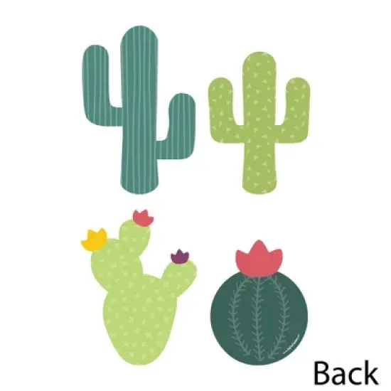 Big Dot of Happiness Prickly Cactus Party - Cactus Decorations DIY Fiesta Party Essentials - Set of 20 image {2}