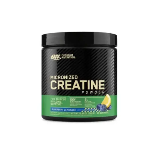 Optimum Nutrition Creatine Monohydrate Powder - Blueberry Lemonade - 60 Servings - 413 Grams image {13}