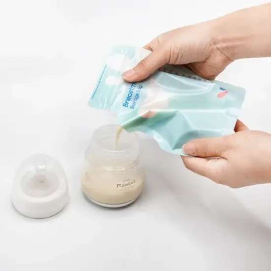 Little Martin's Breast Milk Storage Bags - 60 pcs image {2}