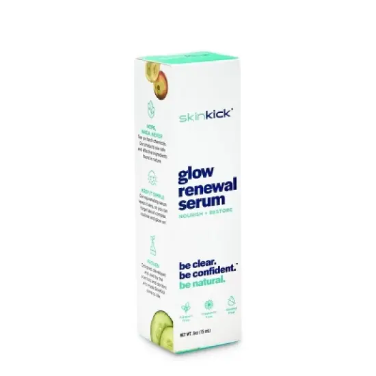 SkinKick Glow Renewal Serum - 0.5oz image {2}