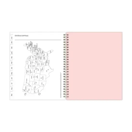 Blue Sky Weekly/Monthly Month Planning Calendar 7"x9" with List Pad Kendrice image {9}