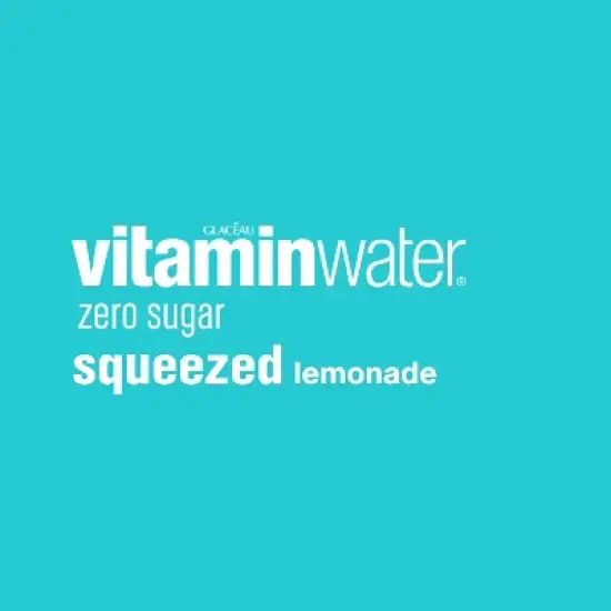 vitaminwater zero squeezed lemonade - 6pk/16.9 fl oz Bottles image {3}